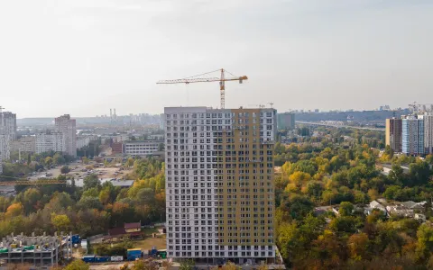 Старт фасадних робіт! Утеплюємо 2 будинок ЖК Синергія Київ мінватою найвищої якості